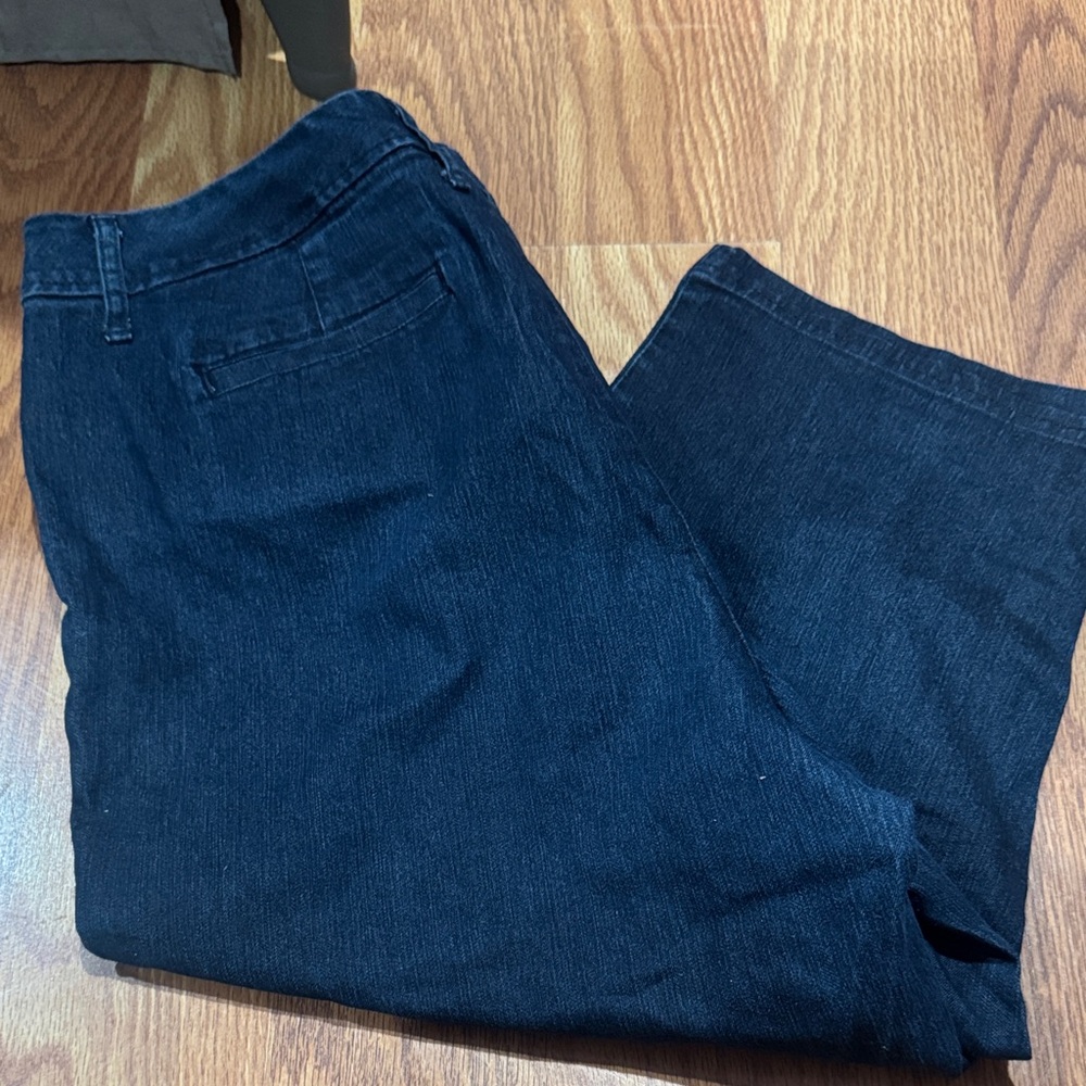 St. John's Bay Dark Blue Ankle & Cropped Jeans